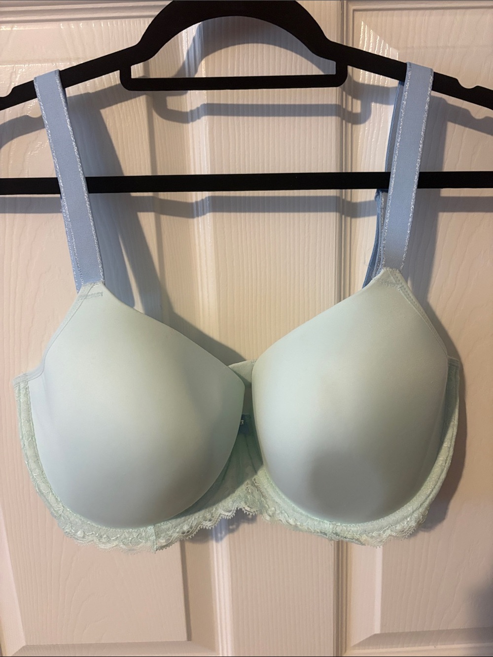 Freya Light Mint Lace-Trim Demi T-Shirt Bra - Women's Intimates 36G